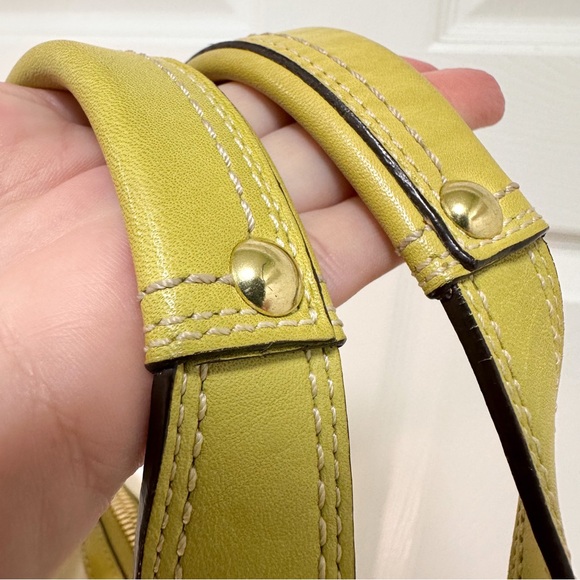 Coach Hamptons Miranda Vintage Canvas Leather Embossed Large Carryall Satchel - Picture 8 of 11